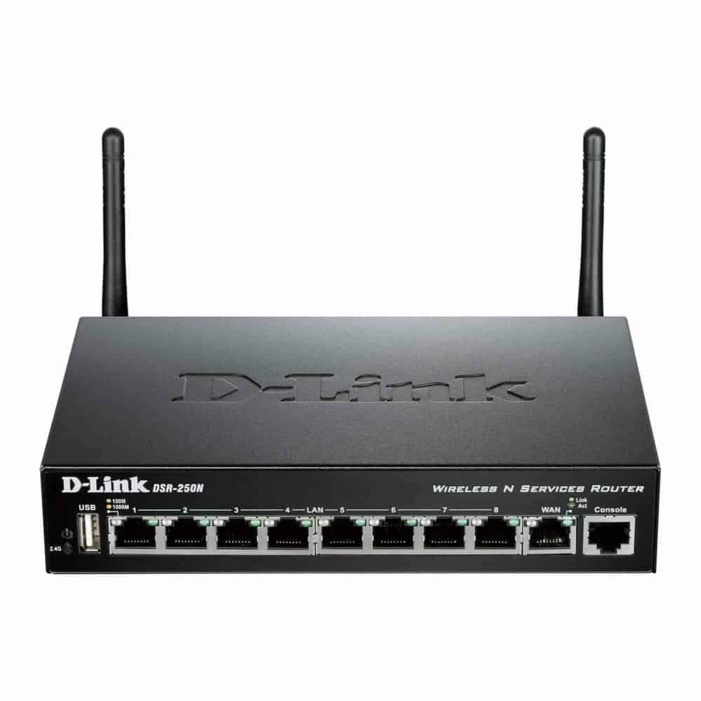 (image for) D-Link DSR-250N Wireless N Unified Service Router